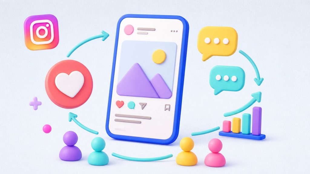 Come utilizzare like e commenti su Instagram?