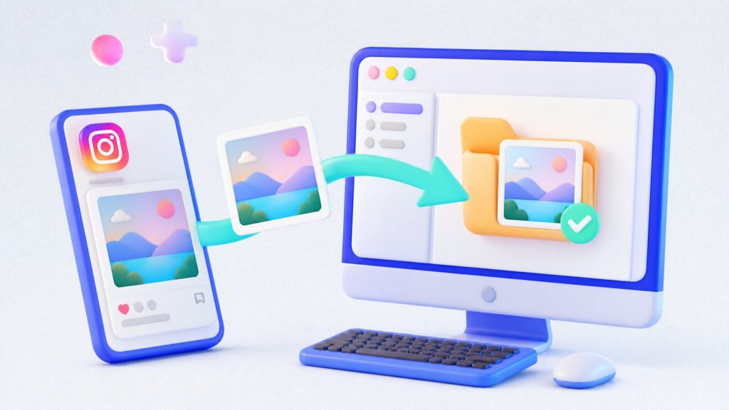 Scaricare foto da Instagram sul PC