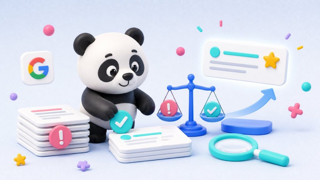 Google Panda: cos’è e come funziona