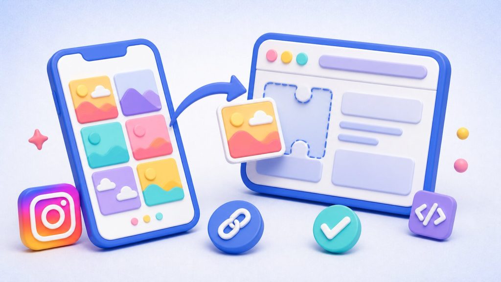 Come incorporare contenuti Instagram sul sito