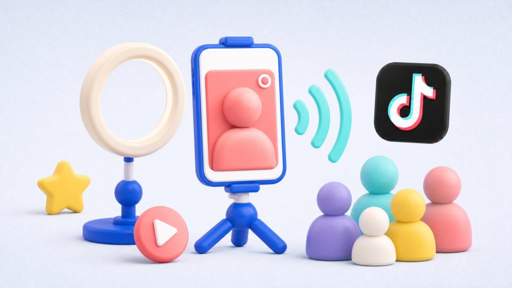 Come fare video live su TikTok